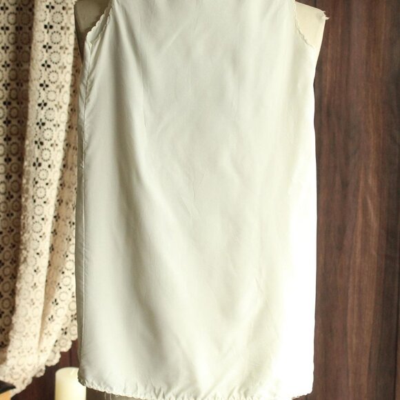 Vintage 1950s 1960s Baby Dress, White Christening Baptism Infant Slip - Picture 11 of 13